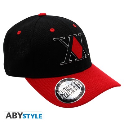 HUNTER X HUNTER - Black & Red Emblem Snapback Cap