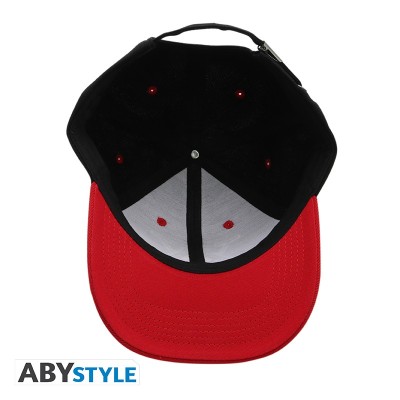 HUNTER X HUNTER - Black & Red Emblem Snapback Cap