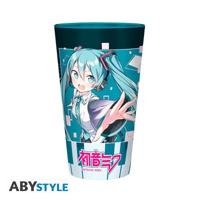 HATSUNE MIKU - Musical City Bicchiere in vetro Large Glass 400 ml