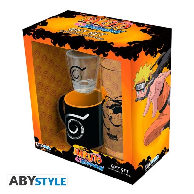 NARUTO SHIPPUDEN - Gift Set Tazzina da caffè + bicchieri