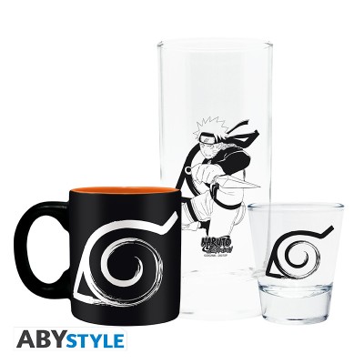 NARUTO SHIPPUDEN - Gift Set Tazzina da caffè + bicchieri