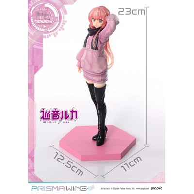 VOCALOID - Megurine Luca (Art by Iack) Prisma Wing P1S 1/7 PVC Figure 23 cm