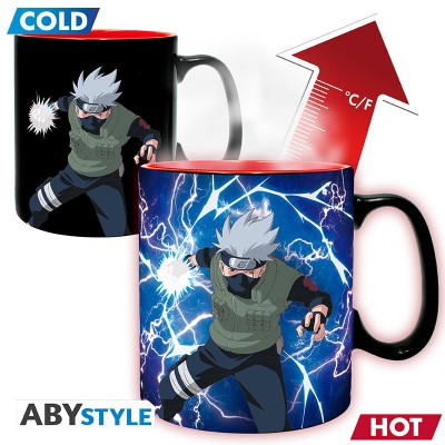 NARUTO SHIPPUDEN - Gift Set Mug Heat Change + Coaster Akatsuki