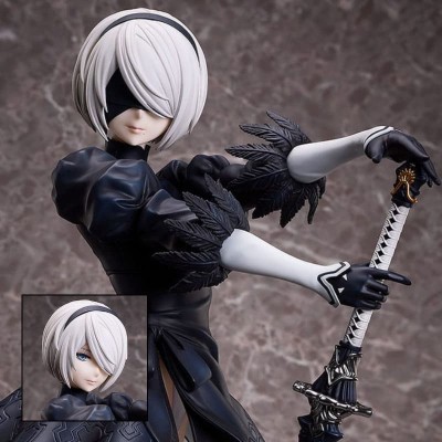 NIER AUTOMATA Ver1.1a - 2B (YoRHa No.2 Type B) 1/4 Freeing PVC Figure 45 cm