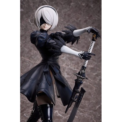 NIER AUTOMATA Ver1.1a - 2B (YoRHa No.2 Type B) 1/4 Freeing PVC Figure 45 cm