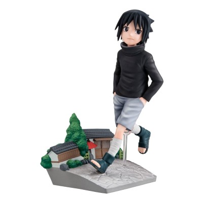 NARUTO SHIPPUDEN - Sasuke Uchiha GO! G.E.M. Series Megahouse PVC Figure 14 cm