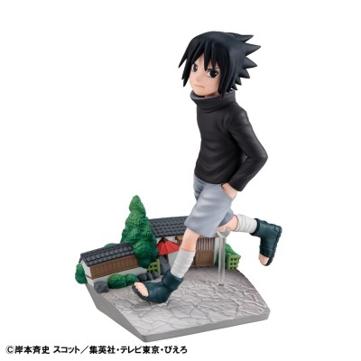 NARUTO SHIPPUDEN - Sasuke Uchiha GO! G.E.M. Series Megahouse PVC Figure 14 cm