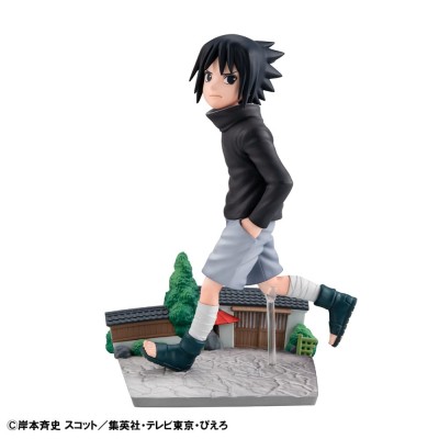 NARUTO SHIPPUDEN - Sasuke Uchiha GO! G.E.M. Series Megahouse PVC Figure 14 cm