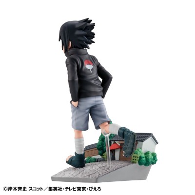 NARUTO SHIPPUDEN - Sasuke Uchiha GO! G.E.M. Series Megahouse PVC Figure 14 cm