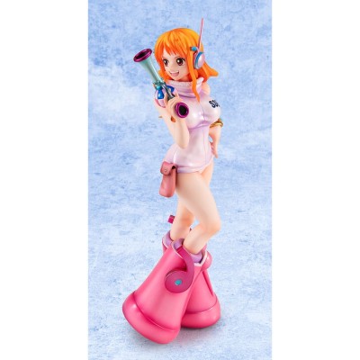 ONE PIECE - Nami Evolutionary History Portrait Of Pirates Megahouse PVC Figure 25 cm