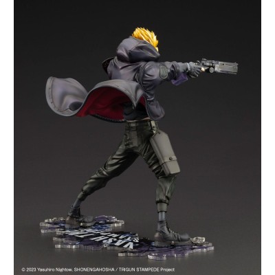 TRIGUN STAMPEDE - Vash the Stampede The Gunman in Black Ver. ARTFXJ 1/8 Kotobukiya PVC Figure 22 cm