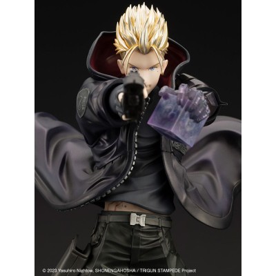 TRIGUN STAMPEDE - Vash the Stampede The Gunman in Black Ver. ARTFXJ 1/8 Kotobukiya PVC Figure 22 cm