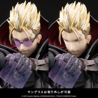 TRIGUN STAMPEDE - Vash the Stampede The Gunman in Black Ver. ARTFXJ 1/8 Kotobukiya PVC Figure 22 cm