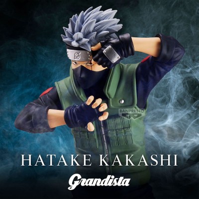 NARUTO SHIPPUDEN - Hatake Kakashi Grandista Banpresto PVC Figure 23 cm