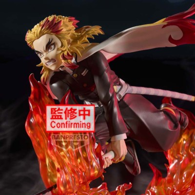 DEMON SLAYER - Kyojuro Rengoku Vibration Stars Plus Banpresto PVC Figure 14 cm