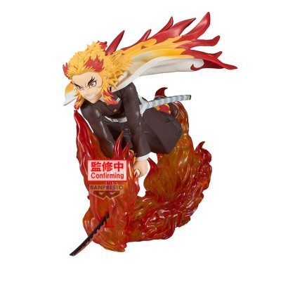 DEMON SLAYER - Kyojuro Rengoku Vibration Stars Plus Banpresto PVC Figure 14 cm