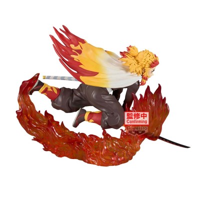 DEMON SLAYER - Kyojuro Rengoku Vibration Stars Plus Banpresto PVC Figure 14 cm