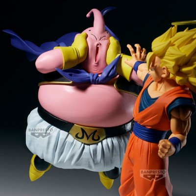 DRAGON BALL Z - Majin Buu (Vs Son Goku Super Saiyan 3) Match Makers Banpresto PVC Figure 14 cm