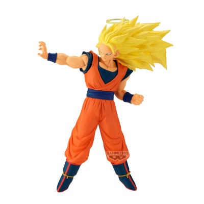 DRAGON BALL Z - Son Goku Super Saiyan 3 (Vs Majin Buu) Match Makers Banpresto PVC Figure 17 cm