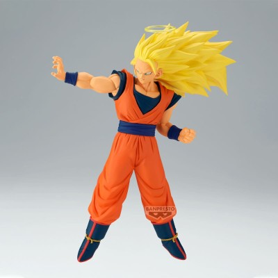 DRAGON BALL Z - Son Goku Super Saiyan 3 (Vs Majin Buu) Match Makers Banpresto PVC Figure 17 cm