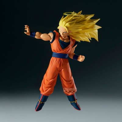 DRAGON BALL Z - Son Goku Super Saiyan 3 (Vs Majin Buu) Match Makers Banpresto PVC Figure 17 cm