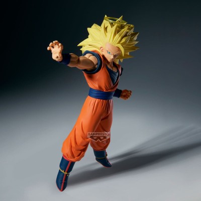 DRAGON BALL Z - Son Goku Super Saiyan 3 (Vs Majin Buu) Match Makers Banpresto PVC Figure 17 cm