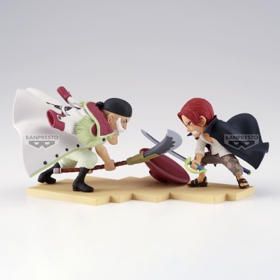 ONE PIECE - Edward.Newgate Vs Shanks Log Stories World Collectable Figure Banpresto PVC Figure 13 cm