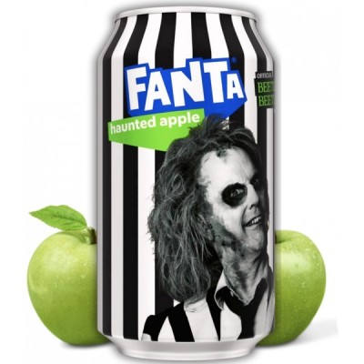 Fanta Beetlejuice Apple Zero Sugar Afterlife (lattina) 330 ml