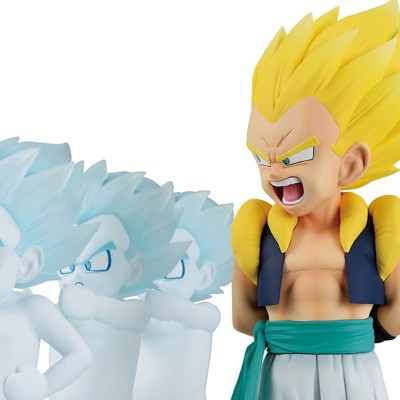 DRAGON BALL - Gotenks & Ghost Dragon History II Bandai Ichibansho 13 cm