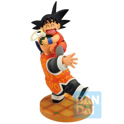 DRAGON BALL - Son Goku & Grandpa Son Gohan Dragon History II Bandai Ichibansho 16 cm