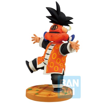 DRAGON BALL - Son Goku & Grandpa Son Gohan Dragon History II Bandai Ichibansho 16 cm