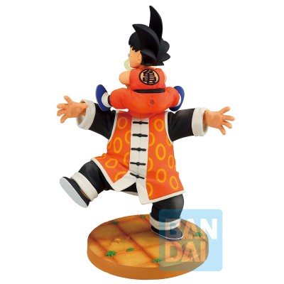 DRAGON BALL - Son Goku & Grandpa Son Gohan Dragon History II Bandai Ichibansho 16 cm