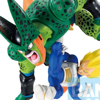 DRAGON BALL - Vegeta VS Cell Dragon History II Bandai Ichibansho 17 cm