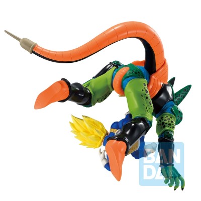 DRAGON BALL - Vegeta VS Cell Dragon History II Bandai Ichibansho 17 cm