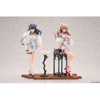 GRIDMAN UNIVERSE - Rikka & Yume China Dress Ver. 1/7 Apex PVC Figure 25 cm