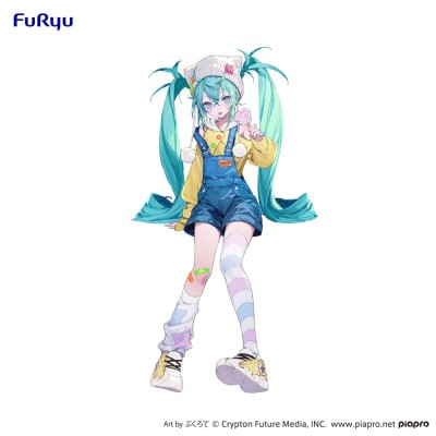 HATSUNE MIKU - Miku Lollipop Noodle Stopper Furyu PVC Figure 15 cm