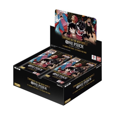 ONE PIECE CARD GAME OP-09 Emperors in the New World - Complete box ENG (24 pack)