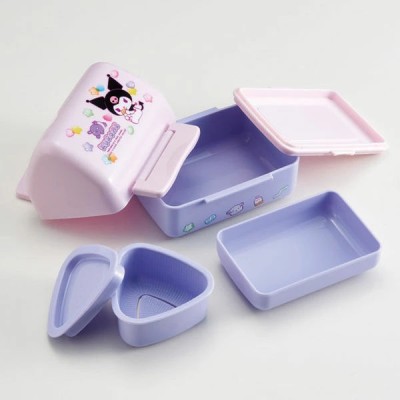 HELLO KITTY & FRIENDS - Kuromi Onigiri Lunch Box - Bento box