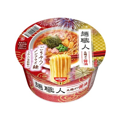 Cup Men Shokunin Shoyu - Japanese instant cup noodles with soy sauce flavour