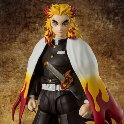 DEMON SLAYER - Kyojuro Rengoku S.H.Figuarts Bandai Action Figure 15 cm