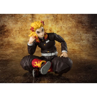 DEMON SLAYER - Kyojuro Rengoku S.H.Figuarts Bandai Action Figure 15 cm