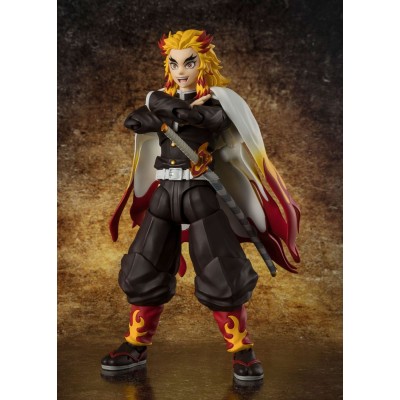 DEMON SLAYER - Kyojuro Rengoku S.H.Figuarts Bandai Action Figure 15 cm