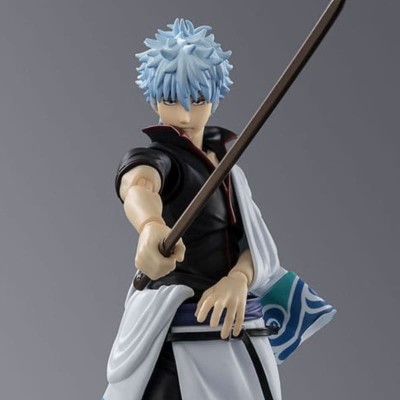 GINTAMA - Sakata Gintoki S.H.Figuarts Bandai Action Figure 15 cm