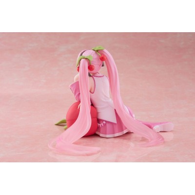 HATSUNE MIKU - Sakura Miku Cherry Cushion Ver. Desktop Cute Taito PVC Figure 13 cm