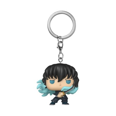 DEMON SLAYER - Muichiro (Attack)  Funko Pop Keychains 4 cm