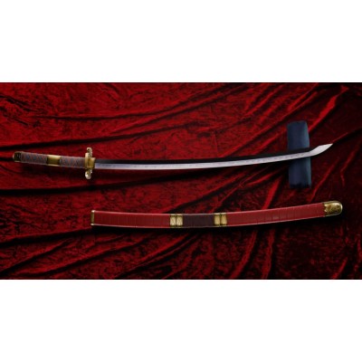 ONE PIECE - Roronoa Zoro Three Sword Style Swords Set Proplica Replicas 1/1 Bandai 95 cm