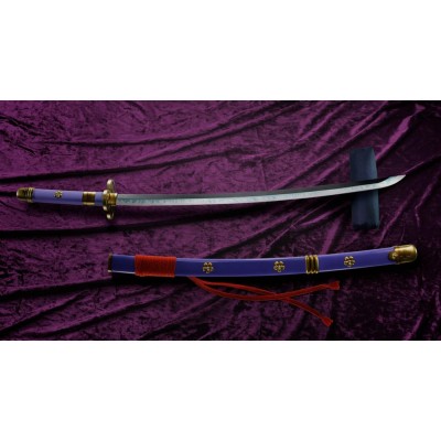 ONE PIECE - Roronoa Zoro Three Sword Style Swords Set Proplica Replicas 1/1 Bandai 95 cm