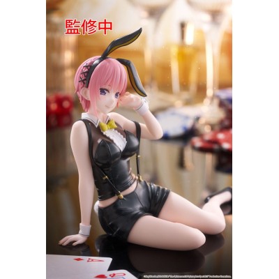 THE QUINTESSENTIAL QUINTUPLETS - Ichika Nakano Bunny Ver. Desktop Cute Taito PVC Figure 13 cm