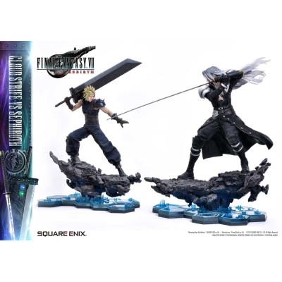 FINAL FANTASY VII Rebirth - Cloud Strife VS Sephiroth Square Enix 1/4 Figure 69 cm