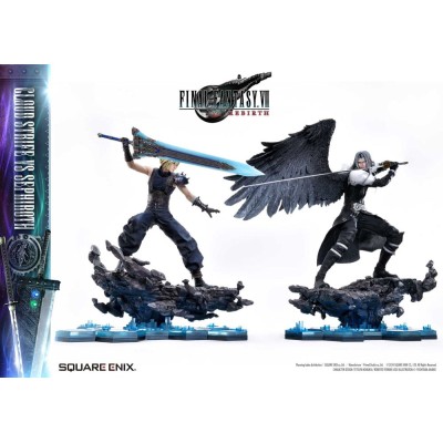 FINAL FANTASY VII Rebirth - Cloud Strife VS Sephiroth Square Enix 1/4 Figure 69 cm